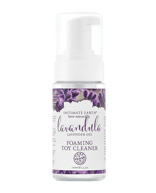 Intimate Earth Foaming Toy Cleaner - 100 ml Lavandula Lavender Oil & Rosemary Extracts