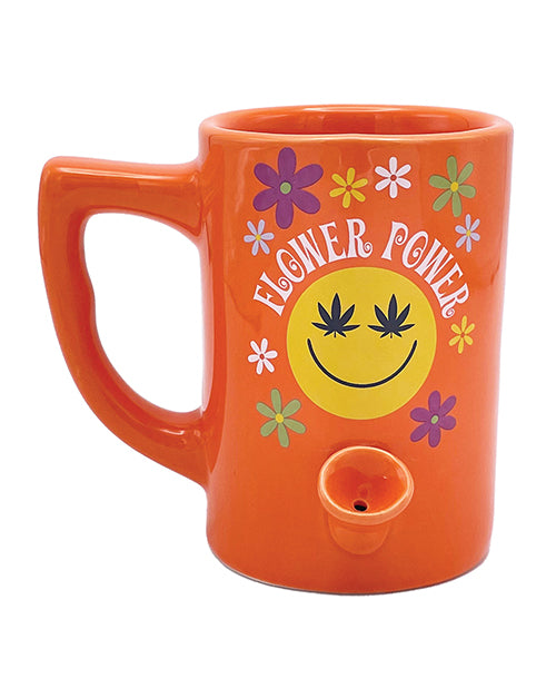 Wake & Bake Flower Power Coffee Mug - 10 oz