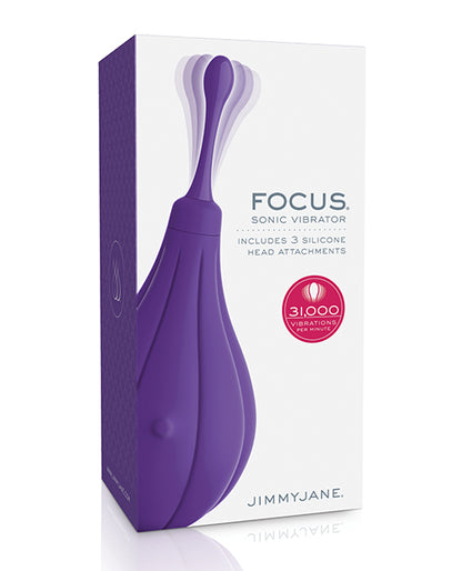JimmyJane Focus Sonic Vibrator - Purple