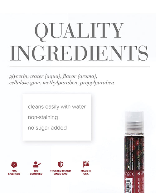 JO H2O JO H2O - Cherry Lubricant 1 oz - Image 2