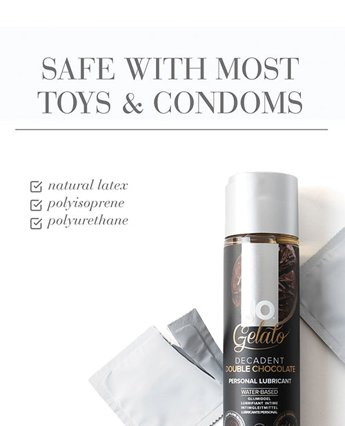JO Gelato JO Gelato - Decadent Double Chocolate Lubricant 1 oz - Image 3