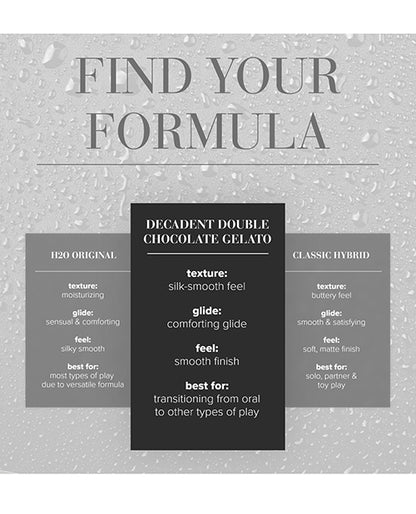 JO Gelato JO Gelato - Decadent Double Chocolate Lubricant 1 oz - Image 4