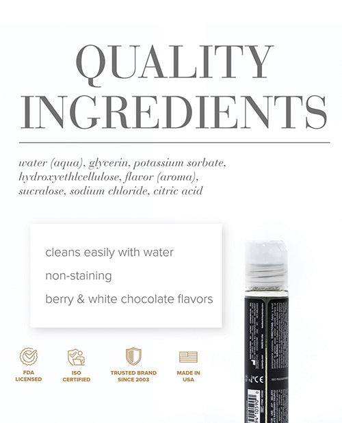 JO Gelato JO Gelato - White Chocolate Raspberry Lubricant 1 oz - Image 2