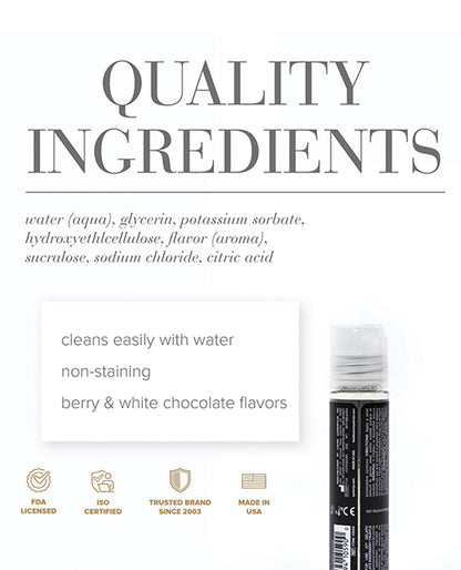 JO Gelato JO Gelato - White Chocolate Raspberry Lubricant 1 oz - Image 2
