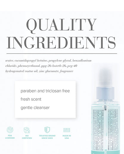 JO Misting Toy Cleaner - Fresh Scent Hygiene 4 oz