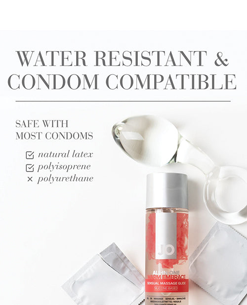 JO All-In-One Massage Glide - Warming Massage 4 oz