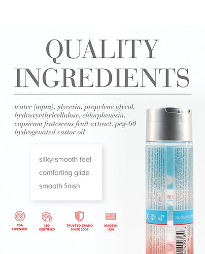 JO H2O - Warming Lubricant 8 oz