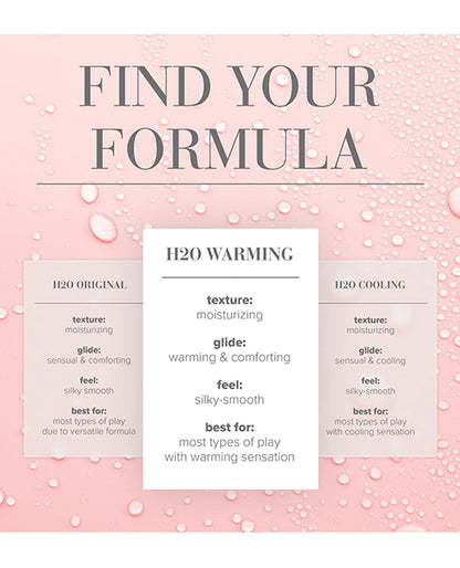 JO H2O - Warming Lubricant 8 oz