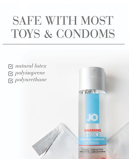 JO H2O - Warming Lubricant 4 oz