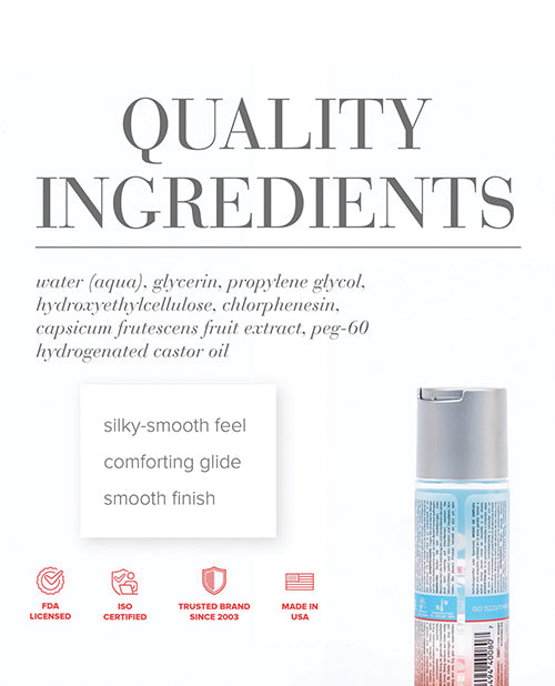 JO H2O - Warming Lubricant 2 oz