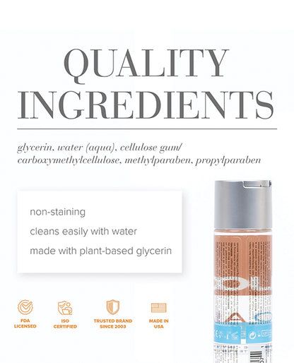 JO H2O Anal - Original Lubricant 4 oz