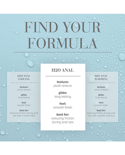 JO H2O Anal - Original Lubricant 4 oz