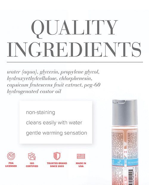 JO H2O Anal - Warming Lubricant 2 oz