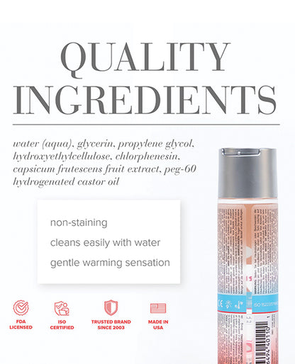 JO H2O Anal - Warming Lubricant 4 oz