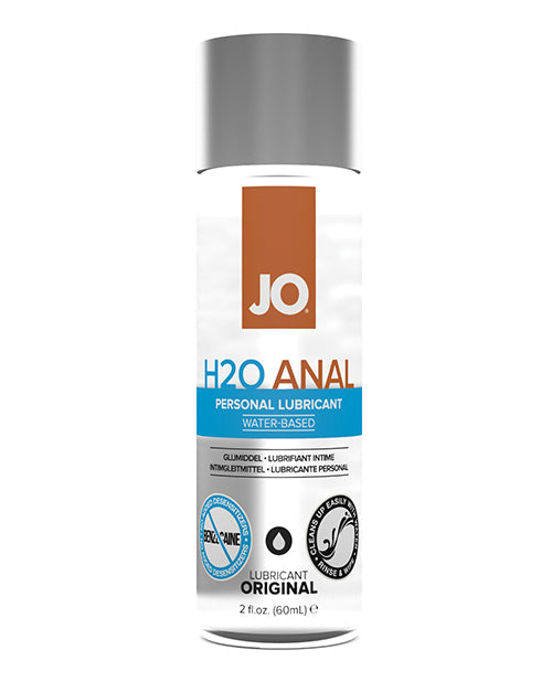 JO H2O Anal - Original Lubricant 2 oz