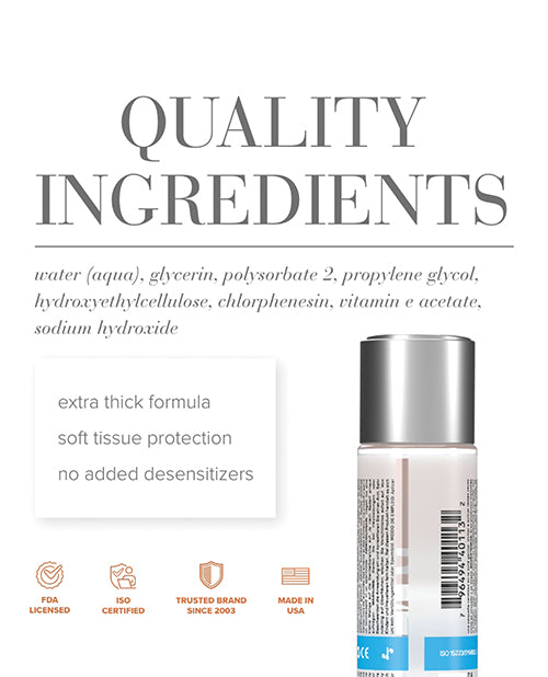 JO H2O Anal Thick - Original Lubricant 4 oz