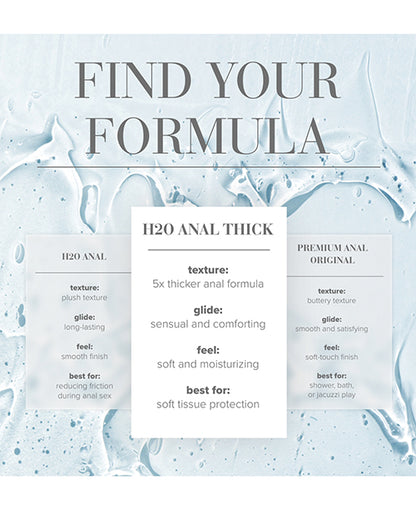 JO H2O Anal Thick - Original Lubricant 4 oz