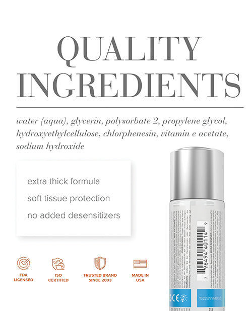 JO H2O Anal Thick - Original Lubricant 8 oz