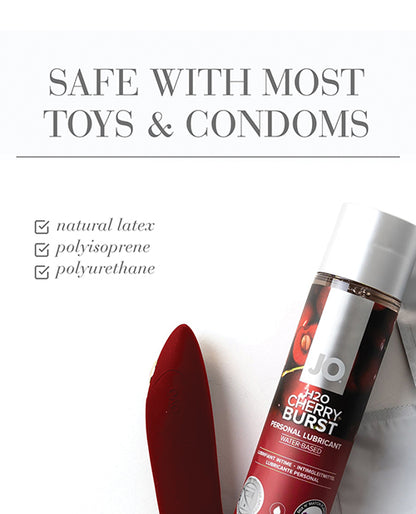 JO H2O JO H2O - Cherry Lubricant 4 oz - Image 3