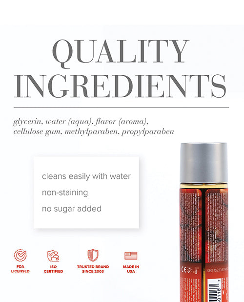JO H2O JO H2O - Strawberry Lubricant 4 oz - Image 3