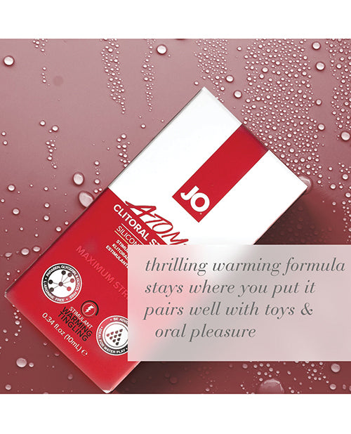JO H2O JO Atomic Clitoral Gel - Warming Stimulant 0.34 oz - Image 4