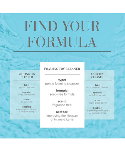 JO Refresh Foaming Toy Cleaner - Fragrance Free Hygiene 7 oz