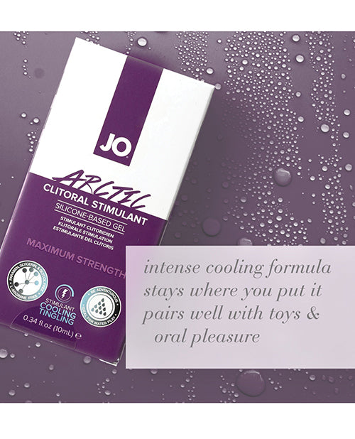 JO H2O JO Arctic Clitoral Gel - Cooling Stimulant 0.34 oz - Image 4