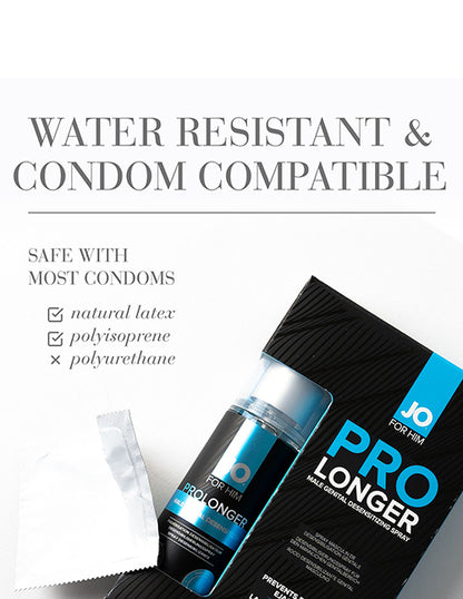 JO Prolonger Spray Benzocaine - Benzocaine Desensitizer 2 oz