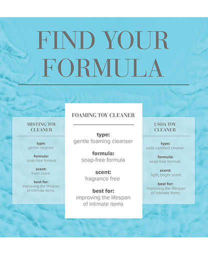JO Refresh Foaming Toy Cleaner - Fragrance Free Hygiene 1.7 oz