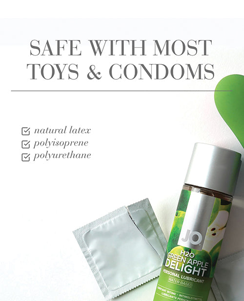 JO H2O JO H2O - Green Apple Lubricant 4 oz - Image 3