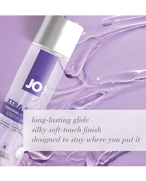 JO Xtra Silky Thin Silicone - Original Lubricant 4 oz