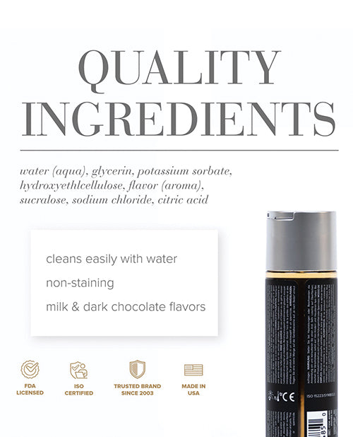 JO Gelato JO Gelato - Decadent Double Chocolate Lubricant 4 oz - Image 3
