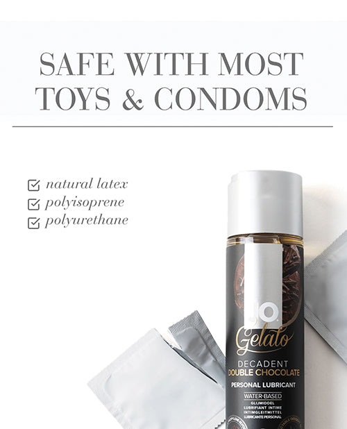 JO Gelato JO Gelato - Decadent Double Chocolate Lubricant 4 oz - Image 4