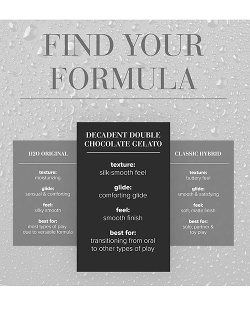 JO Gelato JO Gelato - Decadent Double Chocolate Lubricant 4 oz - Image 5
