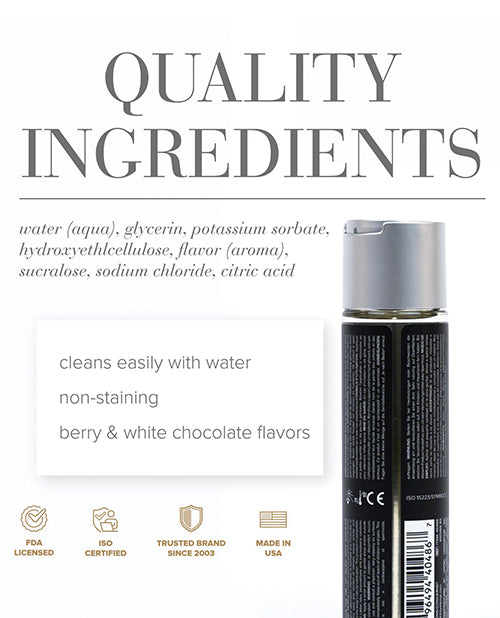 JO Gelato JO Gelato - White Chocolate Raspberry Lubricant 4 oz - Image 2