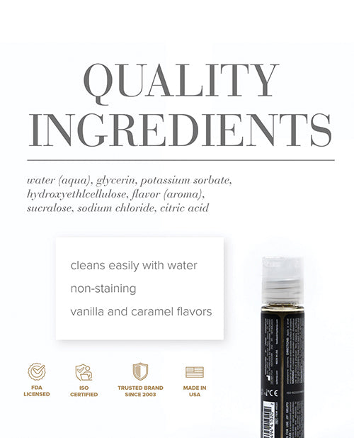 JO Gelato JO Gelato - Creme Brulee Lubricant 1 oz - Image 2