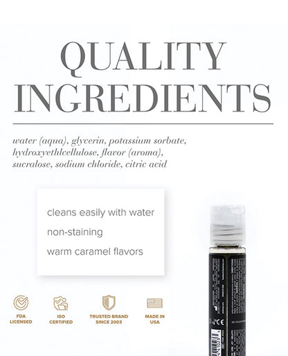 JO Gelato JO Gelato - Salted Caramel Lubricant 1 oz - Image 2