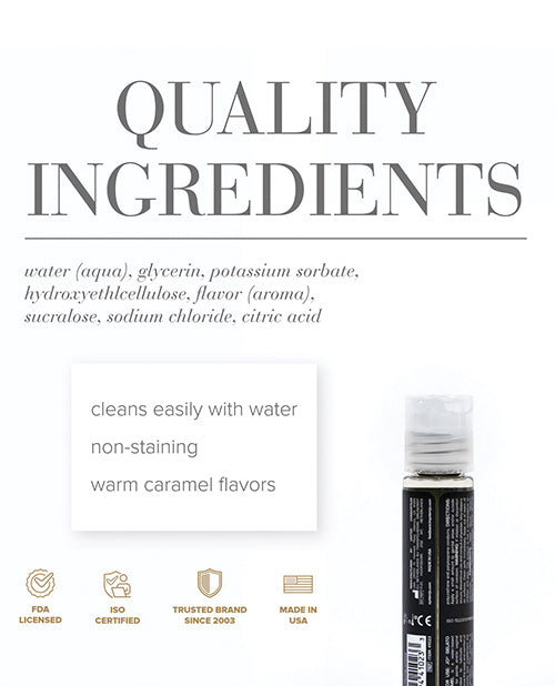 JO Gelato JO Gelato - Salted Caramel Lubricant 1 oz - Image 2