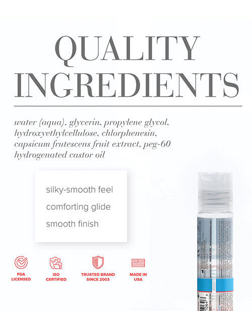 JO H2O - Warming Lubricant 1 oz