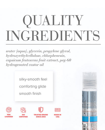 JO H2O - Warming Lubricant 1 oz