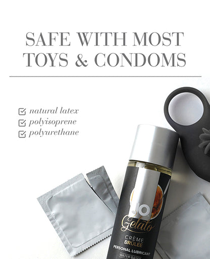 JO Gelato JO Gelato - Creme Brulee Lubricant 4 oz - Image 3