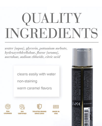 JO Gelato JO Gelato - Salted Caramel Lubricant 4 oz - Image 2