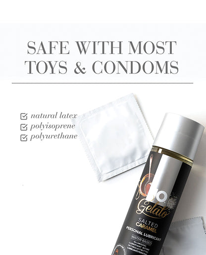 JO Gelato JO Gelato - Salted Caramel Lubricant 4 oz - Image 3