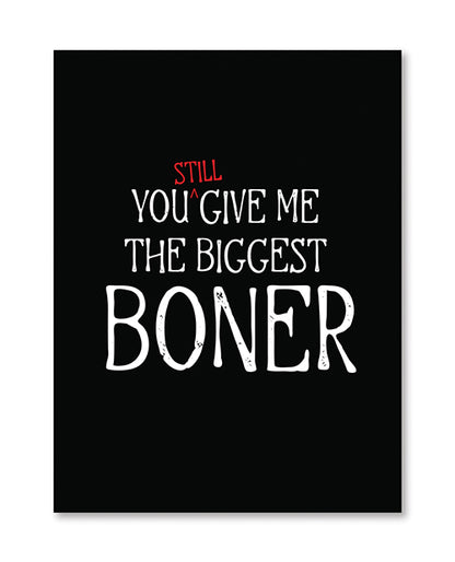Biggest Boner Greeting Card
