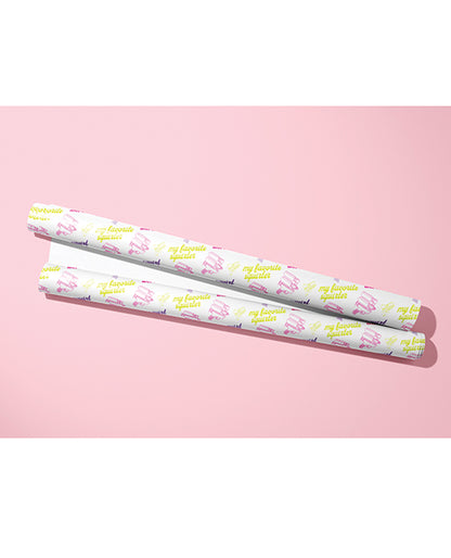 Squirt Alert Naughty Wrapping Paper