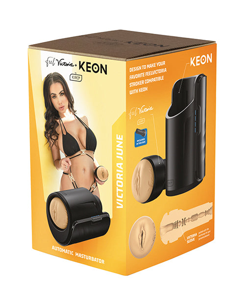 Kiiroo Keon Feel Stars Collection Stroker Combo Set - Victoria June