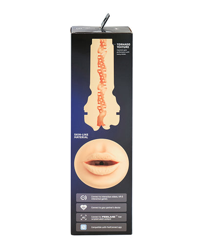 Kiiroo Feel Mouth & Powerblow Stroker Combo Set - Pale