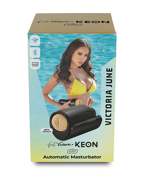 Kiiroo Keon Feel Stars Collection Stroker Combo Set - Victoria June