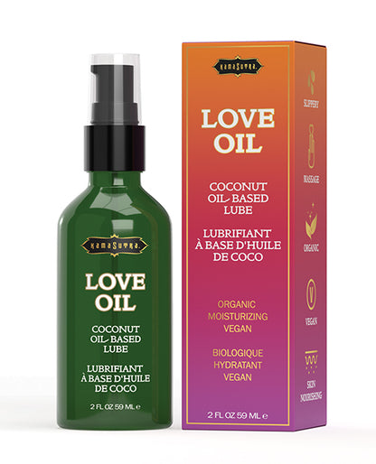 Kama Sutra Love Oil Coconut Oil-Based Lube