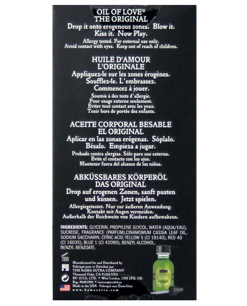 Kama Sutra Kama Sutra Oil of Love - .75 oz Original - Image 3